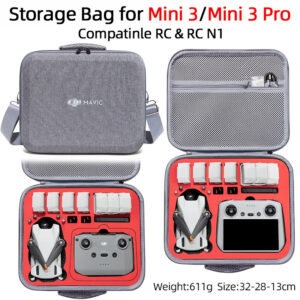 For DJI Mavic Mini 3 Pro Portable Storage Bag Shoulder Travel Carring Case Handheld Case For Mavic Mini 3 Pro Drone Accessories