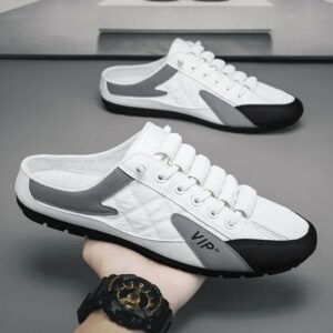 Summer Slippers for Men Trendy Men’s Flat Bottom Casual Shoes Soft Sole Support Shoes Men’s Sneakers Zapatos De Hombre