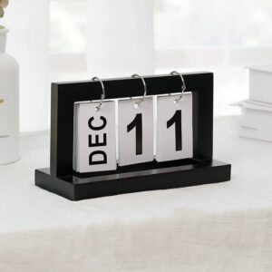 Sweet Journal Office Wooden Vintage Home Calendars Cafe Desktop Decorative Rustic Ornaments DIY Flip