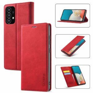 lthmy for Samsung Galaxy A53 5G Slim Flip Leather Wallet Stand Case Cover