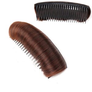 Hair Combs Invisible Hair Bun Hair Accessory False Hair Clip DIY Hair Extension Fluffy Hair Clip Pad Hairpin Princess Styling Tools Wig Cushion Women