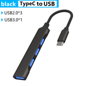 USB C HUB 3.0 Type C 3.1 3/4 Port Multi Splitter Adapter OTG USB for Macbook Pro 13 15 Air M1 Pro HUAWEI nintendo PC Accessories