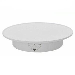 360 Degree Electric Display Stand, Filming Platform, Turntable, Dynamic, Support, Jewellery Stand,3 Speeds,200 MM