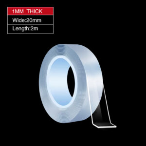 1/2/3M Waterproof Transparent Double Sided Nano Tape Reuse Home Tapes Adhesives Porcelain wood metal plastic Super Glue
