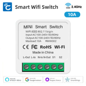 Smart Wifi Switch 16A Smart Home Light Switches Module 2 Way Control Cozylife APP Works With Alexa Google Home Alice Smartthings