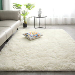 Tie-dye plush living room upholstery carpet Modern sofa coffee table Girls bedroom bed Furry carpet non-slip washable floor mat