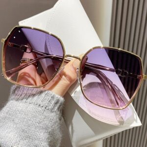 Infinity Frame Sunglasses All Fashion Big Frame Slim Sunglasses for Women UV Protective Glasses Womens Sunglasses Sunglasses