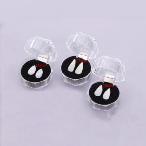 1 Pair Halloween Vampire Dentures Adult Kids Halloween Party Masquerade Ball Cosplay Solid Glue False Teeth DIY Decoration Props