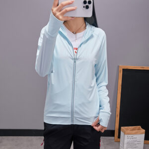 Summer Ultra-thin Ice Silk Breathable Couple Sunscreen Suit Outdoor Sports UV Resistant Versatile Elastic Comfortable Jacket