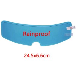 Helmet Clear Anti-Fog Rainproof Film Safety Driving Helmet Accessories Durable Motorcycle Helmets High-Definition Lens Sticker