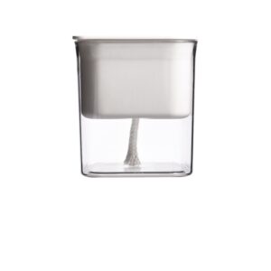 Creative automatic absorbent flower pot desktop transparent flower cultivation pot home living room lazy hydroponic pot free wat