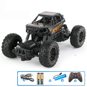 Alloy remote-controlled off-road vehicle can charge four-way climbing car large children remote-controlled car