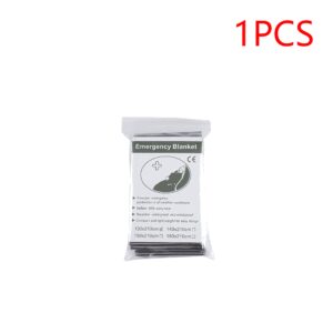 1-10pcs Emergency Blanket Outdoor Survive First Aid Military Rescue Kit Windproof Waterproof Foil Thermal Blanket for Camping