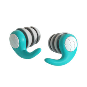 1 Pair Silicone Earplug Waterproof 3 Layers Sleep Noise Ear Plug Canceling Noise Reduction Soundproof for 5-12 Year Old Children