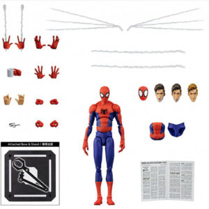 Anime Marvel Spider Into The Man Spider Verse Miles Peter Sv Action Morales Action Figure Pvc Model Spiderman Figure Toy Gift
