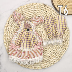 Full Set 1/6 Bjd Dolls 30cm Anime Kawaii Doll 23 Joint Movable Body With Skirt Hat Headdress Girls Gift Dress Up DIY Toys Reborn