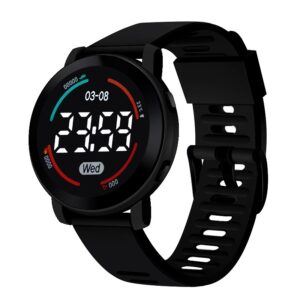 Kids Smart Watch Waterproof Electronic Watch for Boys Girls Children’s LED Luminous Sports Watch Smartwatch Clock For 5-16Y
