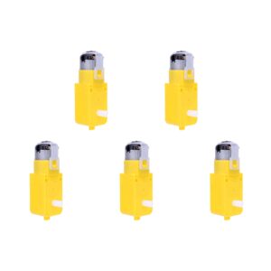 TT Motor Gearmotor DC 3-12V Smart Car Chassis Four Drive Car Motor Install EMC Electric Gear Motor for DIY Smart Car Robot