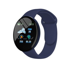 D18 Smart Watch Heart Rate Monitor Men’s Women’s Smartwatch Round Fitness Digital Watches for Men Women Band Bracelet PK D20 B41