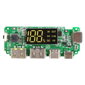Diymore 18650 Charging Board Dual USB 5V 2.4A Mobile Power Bank Module 18650 Lithium Battery Charger Board for Power Bank Board