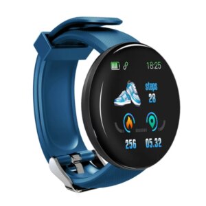 D18 Smart Watch Men Blood Pressure Waterproof Smartwatch Women Heart Rate Monitor Fitness Tracker Watch Sport For Android IOS