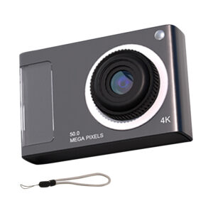 48MP HD Digital Camera Autofocus Camera for Kid Camcorder with 16X Zoom 4K 1080P Compact Cameras for Beginner Photography