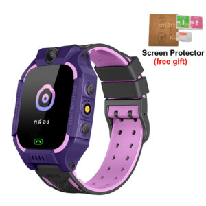 2G Kids Smart Watch Phone Math Game Flashlight LBS Location With Camera SOS Call Back Monitor Children Smartwatch Q19 Clock