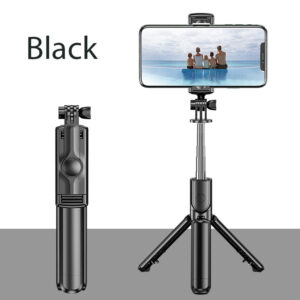 Wireless Selfie Stick Tripod Stand with Light Bluetooth Remote Extendable Tripod for iPhone Mobile Phone Tiktok Live Streaming
