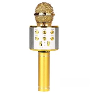 Handheld Wireless Bluetooth Karaoke Machine Microphone for Kids Toys, Microphone for 3-15 Year Old Boys Girl Toys Birthday Gifts