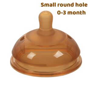 Nano Silicone Newborn Baby Bottles With Handle 150ML/250ML Wide-mouth Brestmilk Design Anti-Colic Baby Milk Feeding Bottles