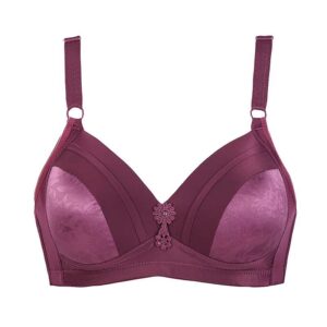 Women Plus Size Seamless Bra Bralette Backless Lady Brassiere Vest Female Gathers Shock-Proof Wireless Top