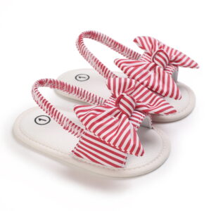 SAMITA 2024 New 0-18m Summer Newborn Girl Sandalias Butterfly Non Slip Shoes
