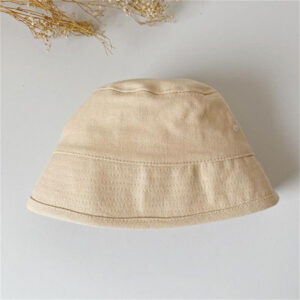 Fashion Kids Bucket Hats Unisex Solid Vintag Summer Boys Girls Fisherman Cap for Baby Infant Bucket Panama Hat Sun Protection