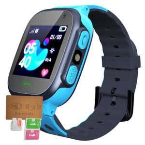 Q15 Kids Phone Watch LBS SOS Location Flashlight Camera 2G SIM Card Call Back Video Call Math Game Waterproof Kids Clock