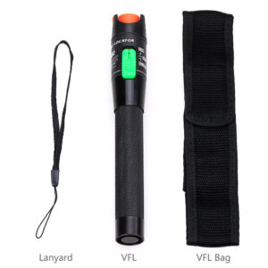 Fiber Optic Cable Tester Red Light Source Visual Fault Locator-Pen Type 30mW 30km for Network Telecommunications