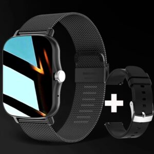 Sport Smart Watch For Men Women Gift 1.83″ Screen Full Touch Sport Fitness Watches Bluetooth Calls Digital Smartwatch Wristwatch