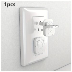 10pcs Outlet Covers Baby Proofing Safety -Child Secure Electric Plug Protectors With Hidden Handle For Kids Toddler Protection