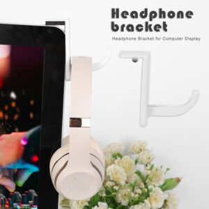 Aluminium Alloy Headphone Stand Rack Non-Slip Stand Holder Desk Gaming Headset Bracket Hanger Earphone Display Rack Space Saving