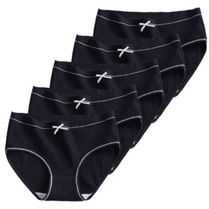 5 PCS/Lot Pregnant Women Panties Cotton Breathable Pregnancy Underwear Bow-tie Women Briefs Comfortable Maternity Intimates