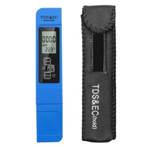 Professional 3 In 1 Tester Water Meter TDS EC Temperature Meter Digital LCD Water Testing Pen Purity Filter Water Quality