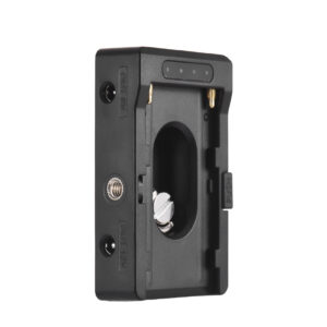 NP-F Battery Charger Metal Battery Adapter Plate with Type-C Charging Port DC12V DC7.4V USB Output for NP-F550 F750 F970 Battery
