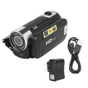 DHΓÇæ90 16X Digital Zoom 2.7 Inch Colourful Display Screen High Definition Camera Image Video Shooting Camcorder US Plug 110ΓÇæ240V