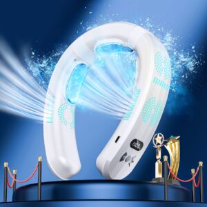 2023 New Wearable Air Conditioner USB Rechargeable Portable 3 Refrigeration Hanging Neck Fan Mute 6000mAh Outdoor Summer Cooler