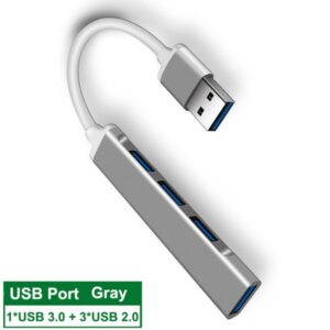 USB C HUB 3.0 Type C 4 Port Multi USB Splitter Adapter OTG For HUAWEI Xiaomi Macbook Pro 13 15 Air Pro PC Computer Accessories