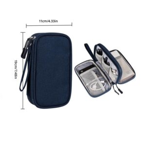Travel Portable Digital Product Storage Bag USB Data Cable Organizer Headset Cable Bag Charging Treasure Box Bag
