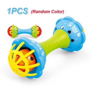 Baby Rattles 0 12 Months Baby Educational Toys Shaker Grab Spin Set Sensory Educational Newborn Gift for Infant Boys Girls