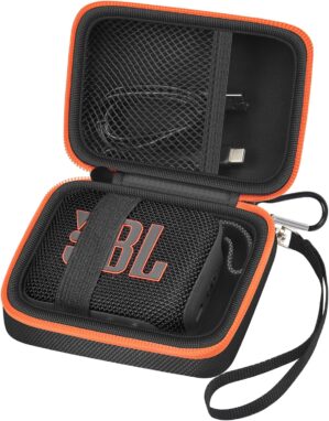 Carrying Case Compatible with JBL Go 4 – Portable Bluetooth Speaker Box Pro Sound, Also for Go 3/Go3 Eco/Go2 Waterproof