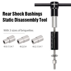 Lebycle Mtb Bike Rear Shock Repair Tool Bike Needle DU Bushing Press-in Installation Cycling Shock absorber Repair Tool