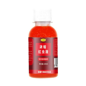1/3/5PCS Concentrated Red Worm Liquid Fishing Bait 100ml Fish Attractant Additive Perch Crucian Carp Catfish Fishing Lure Bait