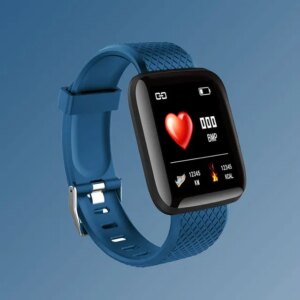 116plu Smart Watch Men Blood Pressure Waterproof Smartwatch Women Heart Rate Monitor Fitness Tracker Watch Sport For Android IOS